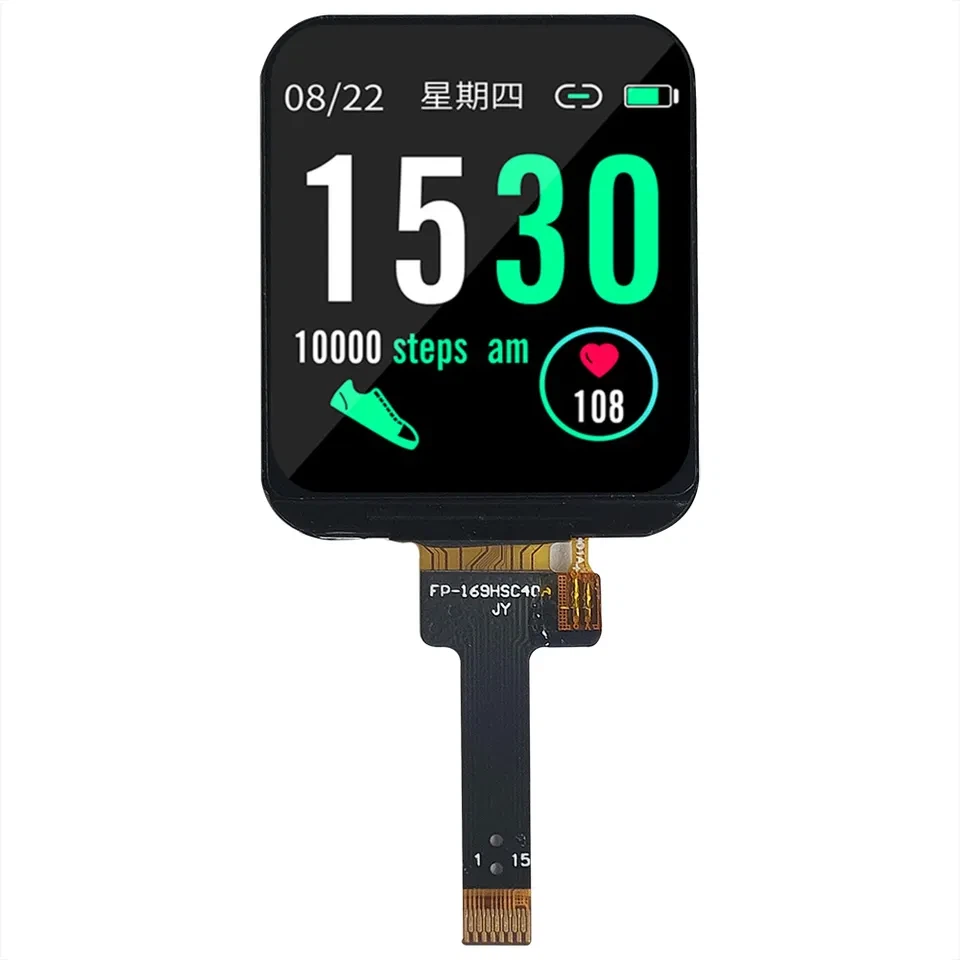 1.69inç 240X280 Akıllı Saat Lcd Tft Ekran