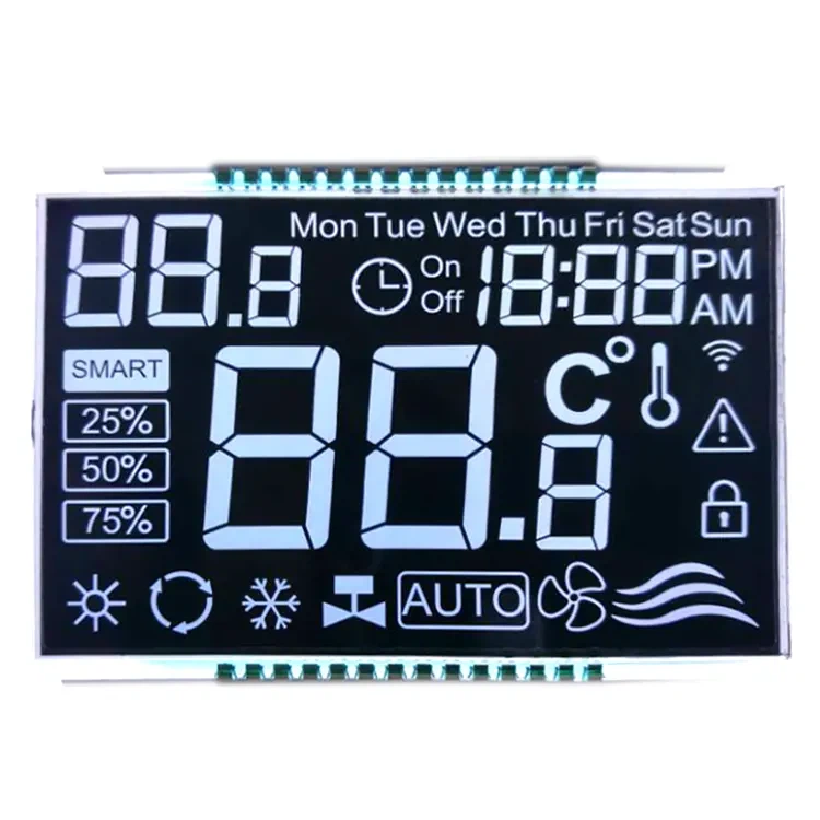 Fabrika Fiyatı 7 Segment VA Tipi Özel LCD Ekran