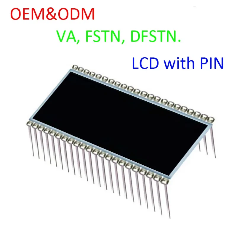 7 Segment LCD Ekran OEM ODM